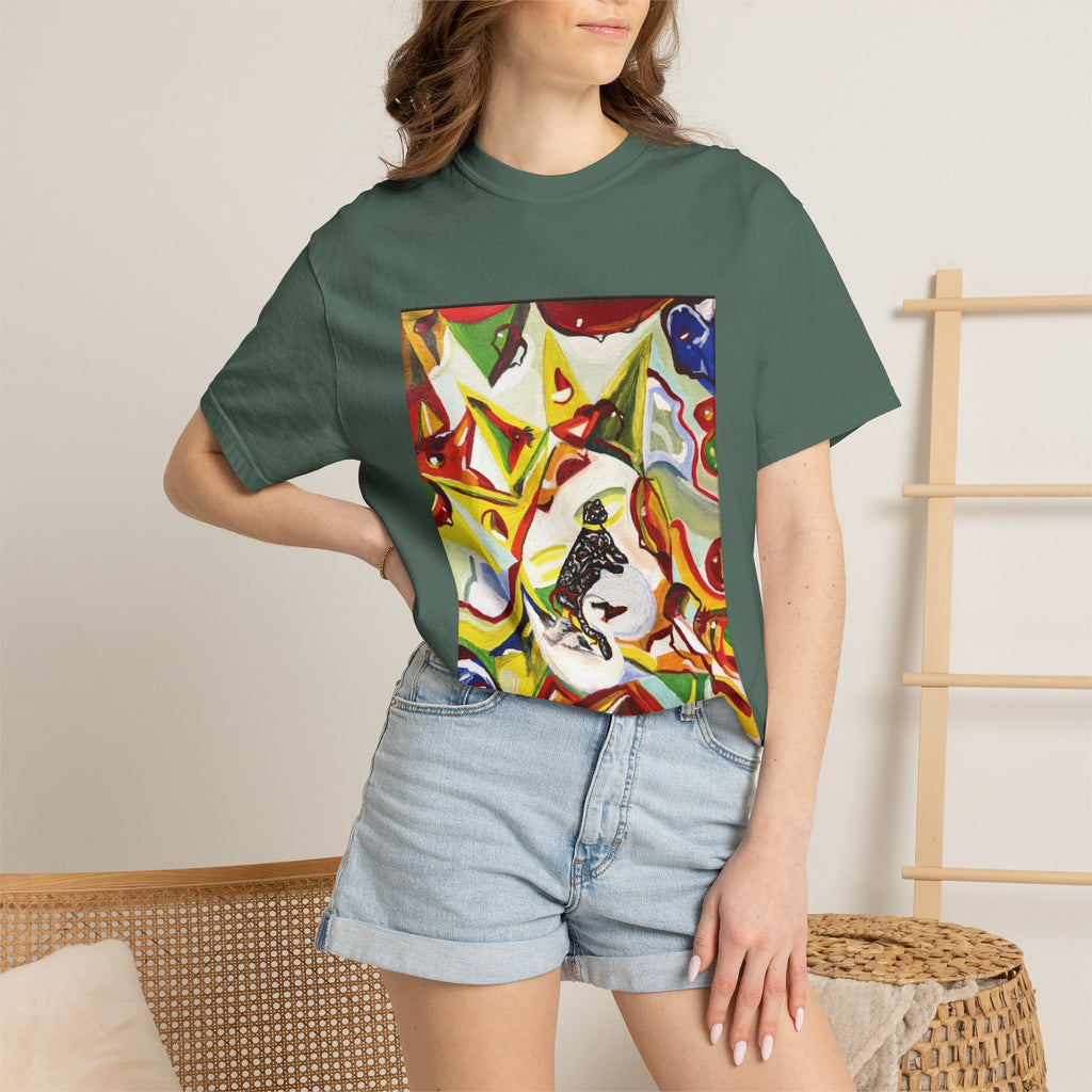 Unisex Garment-Dyed T-Shirt — Soft Heavyweight Cotton Tee