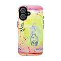 Pastel Koi Love Tough Phone Case — Watercolor iPhone Cover
