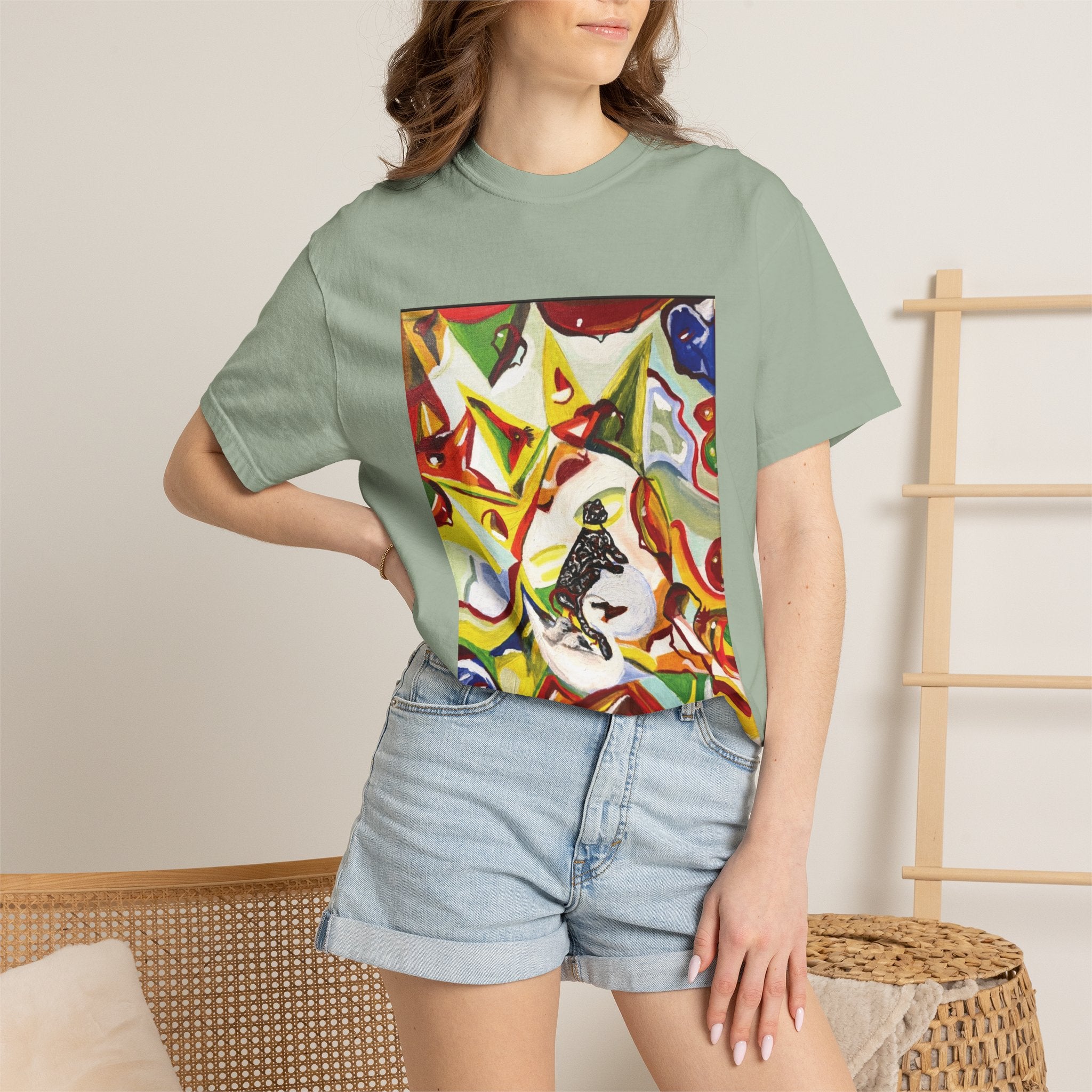 Unisex Garment-Dyed T-Shirt — Soft Heavyweight Cotton Tee