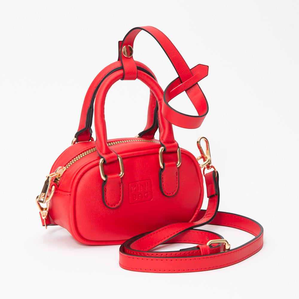 Mini Bag Charm — Faux Leather Crossbody Purse Charm (10 Colors)