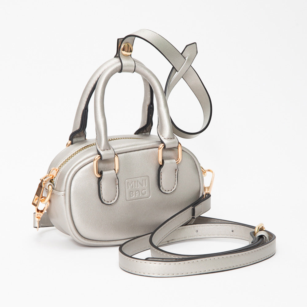 Mini Bag Charm — Faux Leather Crossbody Purse Charm (10 Colors)